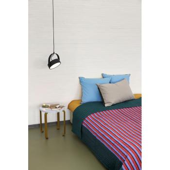 Zielono-fioletowa bawełniana narzuta na łóżko dwuosobowe 260x260 cm Twist – Hübsch