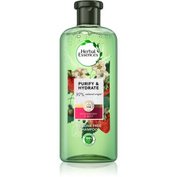 Herbal Essences 90% Natural Origin Strawberry&Mint szampon do włosów Strawberry Mint 400 ml