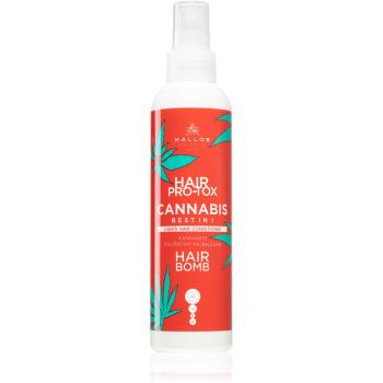 Kallos Hair Pro-Tox Cannabis odżywka w sprayu bez spłukiwania z olejkiem konopnym 200 ml
