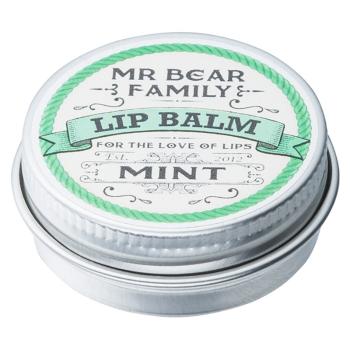 Mr Bear Family Mint balsam do ust dla mężczyzn 15 ml