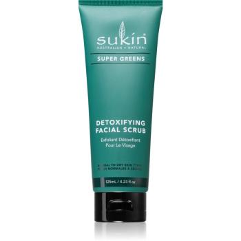Sukin Super Greens wygładzający peeling do twarzy do skóry normalnej i suchej 125 ml