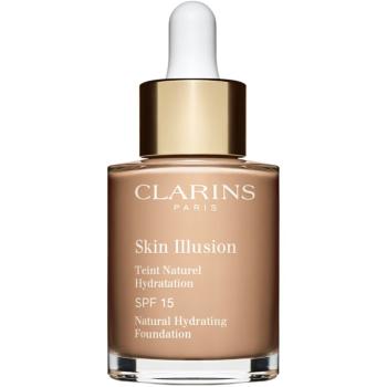 Clarins Skin Illusion Natural Hydrating Foundation rozświetlający podkład nawilżający SPF 15 odcień 108 Sand 30 ml