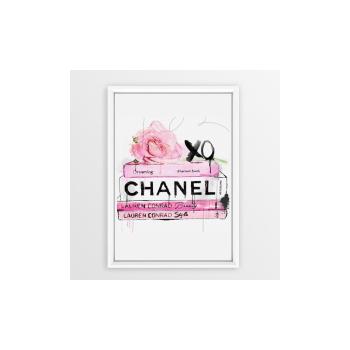 Plakat w ramce Piacenza Art Books Chanel, 30x20 cm