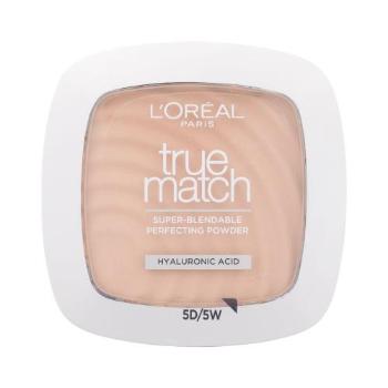 L'Oréal Paris True Match 9 g puder dla kobiet 5.D/5.W Dore Warm