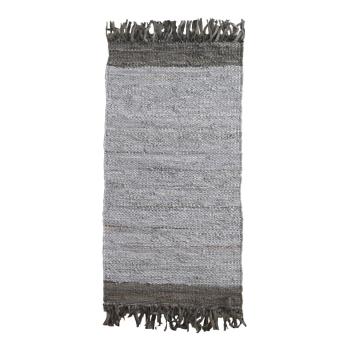 Szary dywan we wzory Geese Beton, 120x60 cm
