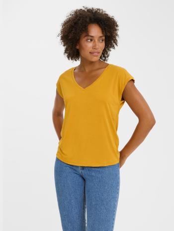 Vero Moda Filli Koszulka Żółty