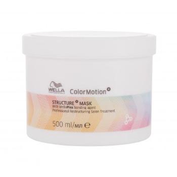 Wella Professionals ColorMotion+ Structure 500 ml maska do włosów dla kobiet