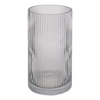 Szary szklany wazon PT LIVING Allure, wys. 20 cm
