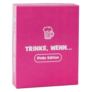 Spielehelden Trinke wenn... Pinke Edition/Wypij, kiedy... edycja różowa, gra alkoholowa, 100+ pytań, liczba graczy: 2+, wiek: od 18 lat, język niemiecki