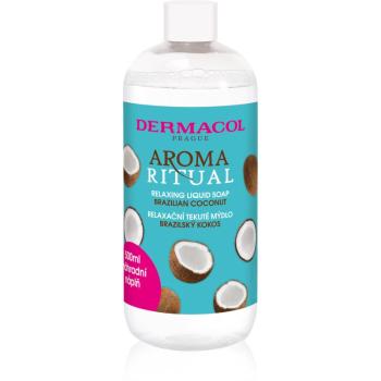 Dermacol Aroma Ritual Brazilian Coconut mydło w płynie napełnienie 500 ml