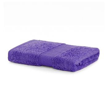 Ciemnofioletowy ręcznik DecoKing Bamby Purple, 50x100 cm