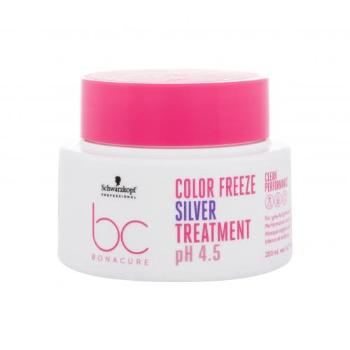 Schwarzkopf Professional BC Bonacure pH 4.5 Color Freeze Silver 200 ml maska do włosów dla kobiet