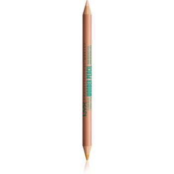 NYX Professional Makeup Wonder Pencil dwustronna kredka do oczu odcień 04 Deep 2x0,7 g