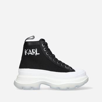 Buty damskie sneakersy Karl Lagerfeld Luna Art Deco Lace Boot KL42951 900