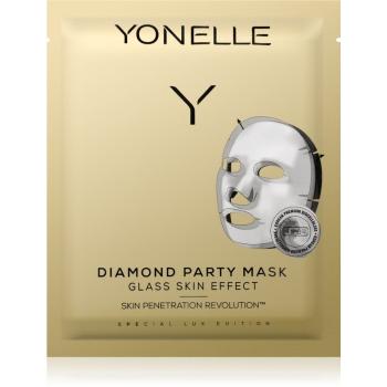 Yonelle Diamond Party Mask maseczka płócienna o działaniu nawilżajaco-rewitalizującym 3 szt.