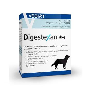 VEBIOT Digestexan dog 60 kaps. kapsułki na trawienie dla psa
