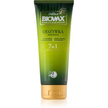 L’biotica Biovax Bamboo & Avocado Oil ekspresowa odżywka regenerująca do włosów zniszczonych 200 ml