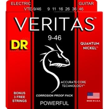 Dr Vte 9-46 Veritas Struny Gitara Elektryczna