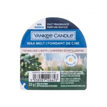 Yankee Candle Twinkling Lights 22 g zapachowy wosk unisex