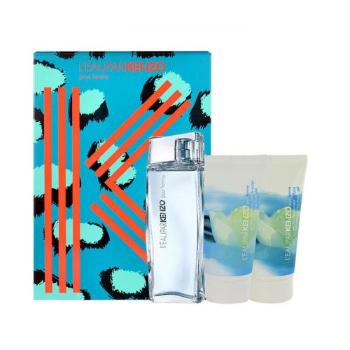 KENZO L´Eau Kenzo Pour Femme zestaw Edt 50ml + 50ml Żel do ciała + 50ml Żel pod prysznic dla kobiet