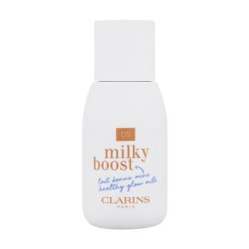 Clarins Milky Boost 50 ml podkład dla kobiet 05 Milky Sandalwood