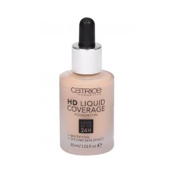 Catrice HD Liquid Coverage 24H 30 ml podkład dla kobiet 020 Rose Beige