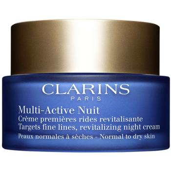 Clarins Multi-Acvite Nuit Revitalizing Night Cream krem rewitalizujący na noc na drobne zmarszczki do cery normalnej i suchej 50 ml