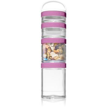 Blender Bottle GoStak® Starter 4 Pak pojemniki do przechowywania pokarmu kolor Purple 1 szt.