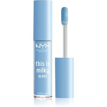 NYX Professional Makeup This is Milky Gloss nawilżający błyszczyk do ust odcień 01 - Fo-moo 4 ml