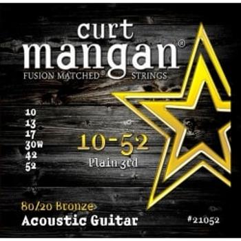 Curt Mangan 10-52 80/20 Bronze 21025 Struny Do Gitary Akustycznej