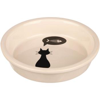 TRIXIE Miska ceramiczna dla kota płytka 250ml