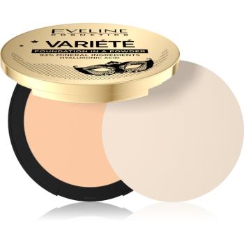 Eveline Cosmetics Variété kompaktowy puder mineralny z aplikatorem odcień 02 Natural 8 g