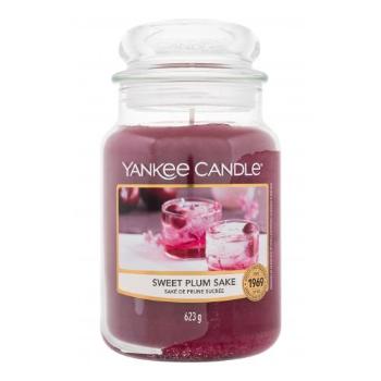 Yankee Candle Sweet Plum Sake 623 g świeczka zapachowa unisex