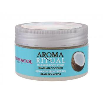 Dermacol Aroma Ritual Brazilian Coconut 200 g peeling do ciała dla kobiet