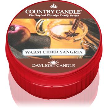 Country Candle Warm Cider Sangria świeczka typu tealight 42 g