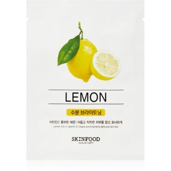 Skinfood Beauty In A Food Lemon platynowa maska nadająca blasku i witalności skórze 18 ml