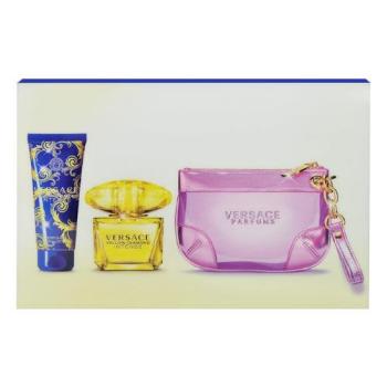 Versace Yellow Diamond Intense zestaw Edp 90ml + 100ml Balsam + Torebka dla kobiet