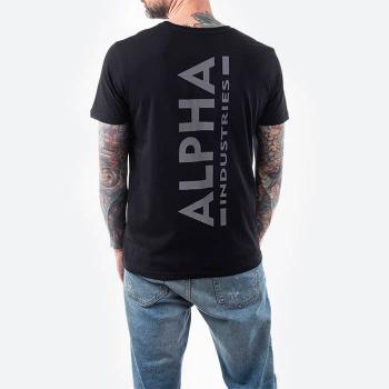 Koszulka męska Alpha Industries Backprint Tee Reflective Print 128507RP 285