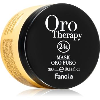 Fanola Oro Therapy Mask Oro Puro maseczka rozjaśniająca do matowych włosów 300 ml