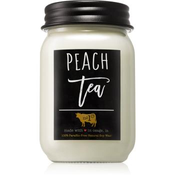 Milkhouse Candle Co. Farmhouse Peach Tea świeczka zapachowa Mason Jar 368 g