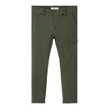 name it Cargo Trousers Nmmbob Ivy Green