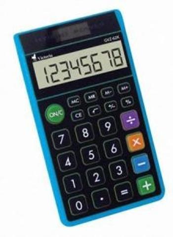 Kalkulator Victoria GVZ-62K 8-cyfrowy kieszonkowy solarny ekologiczny