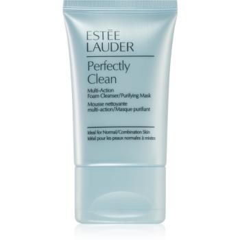 Estée Lauder Perfectly Clean Multi-Action Foam Cleanser/Purifying Mask pianka oczyszczająca 2 w 1 30 ml