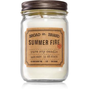 KOBO Broad St. Brand Summer Fire świeczka zapachowa (Apothecary) 360 g