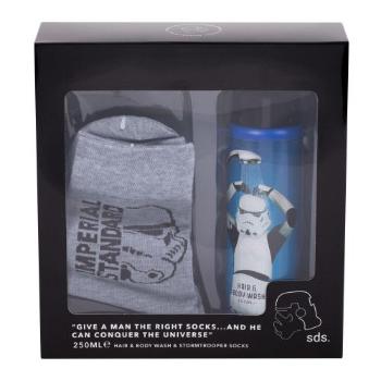 Star Wars Stormtrooper zestaw Żel pod prysznic 250 ml + skarpetki dla dzieci