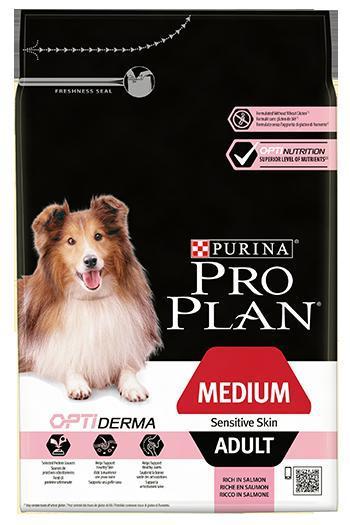 Purina PRO PLAN Dog Medium Adult Sensitive Skin - 3kg