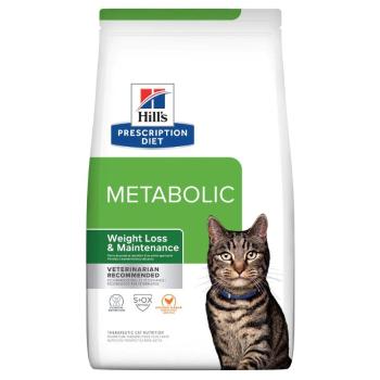 HILL'S Prescription Diet Feline Metabolic z kurczakiem 3 kg dla kotów z nadwagą