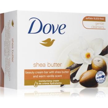Dove Shea Butter & Vanilla oczyszczające mydło 90 g