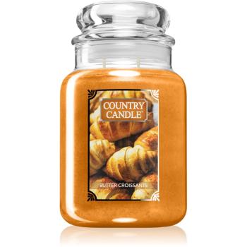 Country Candle Butter Croissants świeczka zapachowa 680 g