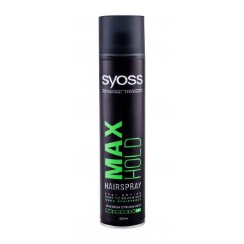 Syoss Max Hold Hairspray 300 ml lakier do włosów dla kobiet uszkodzony flakon